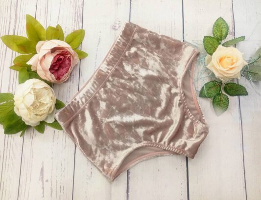 i-Style Shorts Pin Up Velvet Rosé