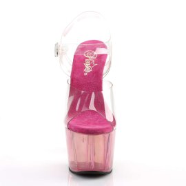 Pleaser ADORE-708MCT Clear/Pink Tinted