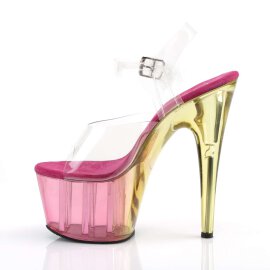 Pleaser Sandalette ADORE-708MCT Transparent Pink