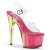 Pleaser Sandalette ADORE-708MCT Transparent Pink