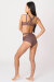 Zasha Polewear Top Charlotte Mahogany S