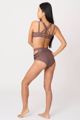 Zasha Polewear Top Charlotte Mahogany XL