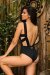 Paradise Chick Bodysuit Frankie Schwarz S