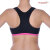 Dragonfly Top Sporty L Schwarz / Pink