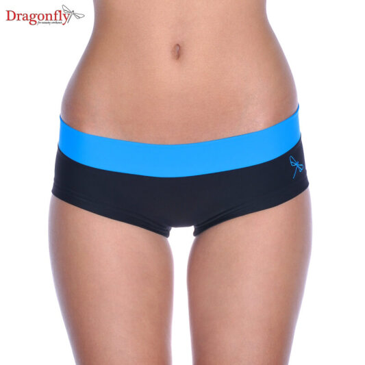 Dragonfly Shorts Hot Pants S Black / Sky Blue