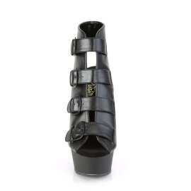 Pleaser Stiefelette DELIGHT-683 Schwarz