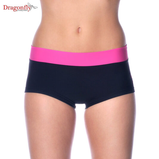 Dragonfly Shorts Mandy M Schwarz / Pink