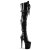 Pleaser Overknee Stiefel FLAMINGO-3028 Schwarz