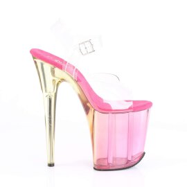 Pleaser Sandalette FLAMINGO-808MCT Transparent Pink