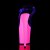 Pleaser Sandalette FLAMINGO-808UV Transparent Neon-Pink