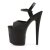 Pleaser Sandalette FLAMINGO-809-2G Schwarz Glitter