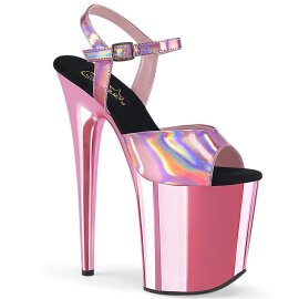 Pleaser Sandalette FLAMINGO-809HG Pink Hologram