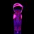 Pleaser Sandalette FLAMINGO-809UVT Neon-Pink
