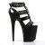 Pleaser Sandalette FLAMINGO-858 Schwarz