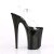 Pleaser Sandalette INFINITY-908 Transparent Schwarz