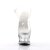 Pleaser Sandalette MOON-708 Transparent Silber