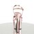 Pleaser Sandalette SKY-309 Rose-Gold Metallic Chrom
