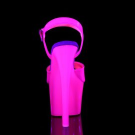 Pleaser Sandalette SKY-309UV Neon-Pink