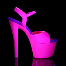 Pleaser Sandalette SKY-309UV Neon-Pink