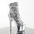 Pleaser Stiefelette ADORE-1008SQ Silber Multi Strass Chrom EU-35 / US-5