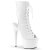 Pleaser Stiefelette ADORE-1016 Weiß EU-41 / US-11