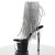Pleaser Stiefelette ADORE-1017RSF Transparent Silber Chrom EU-35 / US-5
