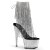 Pleaser Stiefelette ADORE-1017RSFT Silber EU-35 / US-5