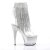 Pleaser Stiefelette ADORE-1017RSFT Silber EU-35 / US-5