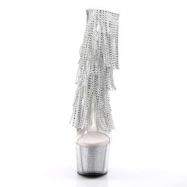 Pleaser Stiefelette ADORE-1017SRS Silber EU-39 / US-9