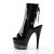 Pleaser Stiefelette ADORE-1018-3 Schwarz Strass EU-41 / US-11