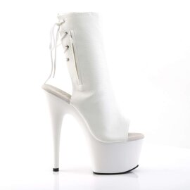 Pleaser Stiefelette ADORE-1018 Weiß EU-35 / US-5