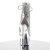 Pleaser Stiefelette ADORE-1018DCS Silber Chrom EU-37 / US-7