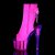 Pleaser Stiefelette ADORE-1018G Neon-Pink Glitter EU-40 / US-10