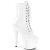 Pleaser Stiefelette ADORE-1020 Weiß EU-37 / US-7