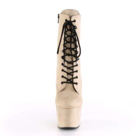 Pleaser Stiefelette ADORE-1020FS Beige EU-41 / US-11