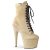 Pleaser Stiefelette ADORE-1020FS Beige EU-41 / US-11