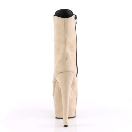 Pleaser Stiefelette ADORE-1020FS Beige EU-36 / US-6
