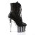 Pleaser Stiefelette ADORE-1020G Schwarz Glitter EU-35 / US-5