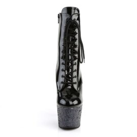 Pleaser Stiefelette ADORE-1020LG Schwarz Multi Glitter EU-35 / US-5