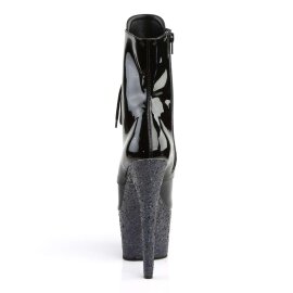 Pleaser Stiefelette ADORE-1020LG Schwarz Multi Glitter EU-35 / US-5