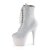 Pleaser Stiefelette ADORE-1020LG Neon-Weiß Multi Glitter EU-39 / US-9