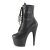 Pleaser Stiefelette ADORE-1020PK Schwarz EU-35 / US-5