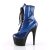 Pleaser Stiefelette ADORE-1020SHG Blau-Lila Schwarz EU-35 / US-5