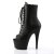 Pleaser Stiefelette ADORE-1021 Schwarz EU-35 / US-5