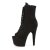 Pleaser Stiefelette ADORE-1021FS Schwarz EU-42 / US-12