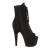 Pleaser Stiefelette ADORE-1021FS Schwarz EU-36 / US-6