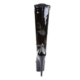 Pleaser Kniestiefel ADORE-2023 Schwarz EU-36 / US-6