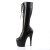 Pleaser Kniestiefel ADORE-2023 Schwarz EU-39 / US-9