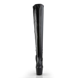 Pleaser Overknee Stiefel ADORE-3000 Schwarz EU-35 / US-5