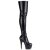 Pleaser Overknee Stiefel ADORE-3000 Schwarz EU-35 / US-5